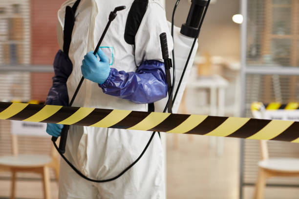Professional Blood Cleanup technician working in Jersey City, NJ